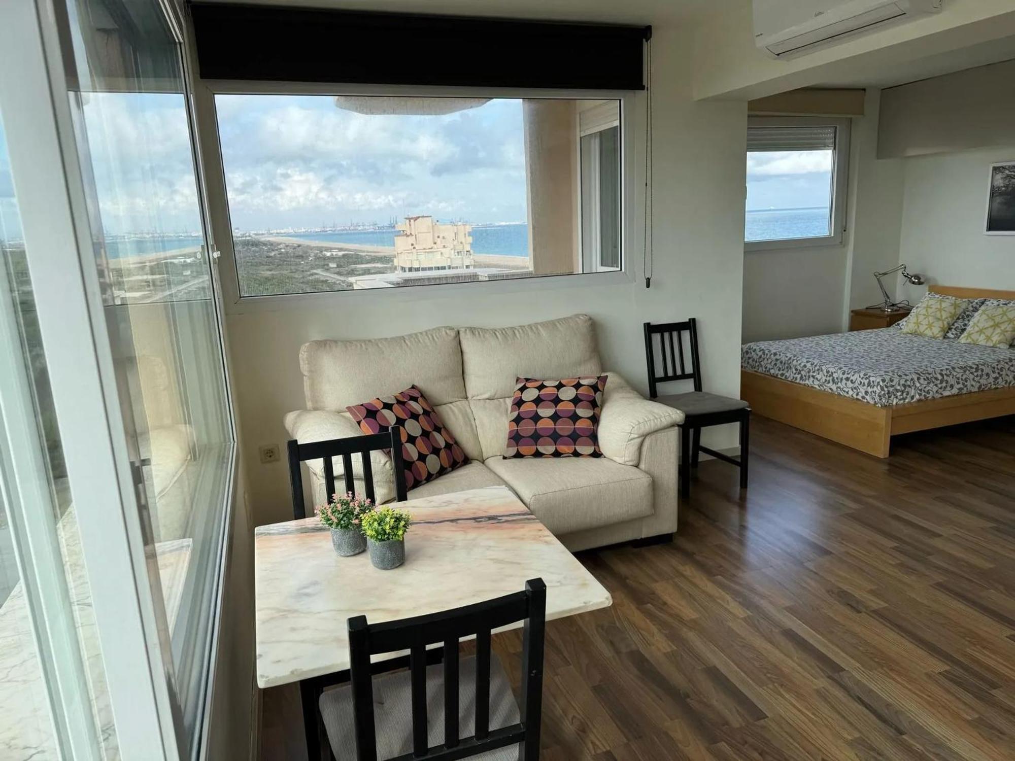 Spacious Apartment In Valencia With Sea View - 160 Sqm Exteriör bild